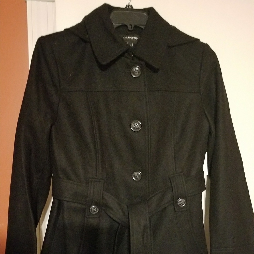 Liz Claiborne Black  women's coat